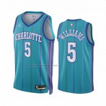 Camiseta Charlotte Hornets Mark Williams #5 Classic 2023-24 Verde