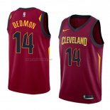 Camiseta Cleveland Cavaliers Dewayne Dedmon #14 Icon 2018 Rojo