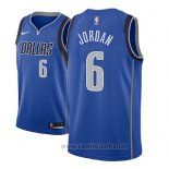 Camiseta Dallas Mavericks DeAndre Jordan #6 Icon 2018 Azul