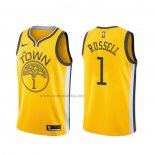 Camiseta Golden State Warriors D'angelo Russell #1 Earned Amarillo