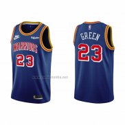 Camiseta Golden State Warriors Draymond Green #23 75th Anniversary Azul