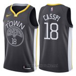 Camiseta Golden State Warriors Omri Casspi #18 Statement 2017-18 Gris