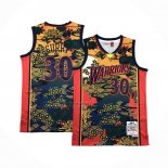 Camiseta Golden State Warriors Stephen Curry #30 Mitchell & Ness 2009-10 Rojo