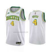 Camiseta Houston Rockets Jalen Green #4 Classic 2022-23 Blanco