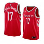 Camiseta Houston Rockets Michael Carter-Williams #17 Icon 2018 Rojo