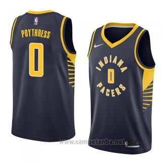 Camiseta Indiana Pacers Alex Poythress #0 Icon 2018 Azul