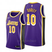 Camiseta Los Angeles Lakers Jared Dudley #10 Statement Violeta