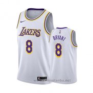 Camiseta Los Angeles Lakers Kobe Bryant #8 Association 2018 Blanco