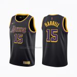 Camiseta Los Angeles Lakers Montrezl Harrell #15 Earned 2020-21 Negro