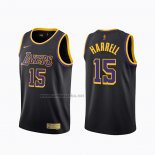 Camiseta Los Angeles Lakers Montrezl Harrell #15 Earned 2020-21 Negro