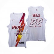 Camiseta Miami Heat Jimmy Butler #22 Fashion Royalty Blanco