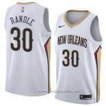 Camiseta New Orleans Pelicans Julius Randle #30 Association 2018 Blanco