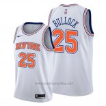 Camiseta New York Knicks Reggie Bullock #25 Statement Blanco
