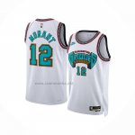 Camiseta Nino Memphis Grizzlies Ja Morant #12 Classic 2024-25 Blanco