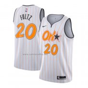 Camiseta Orlando Magic Markelle Fultz #20 Ciudad 2020-21 Blanco