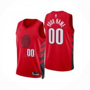 Camiseta Portland Trail Blazers Personalizada Statement 2024-25 Rojo