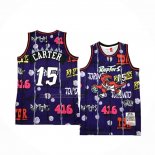 Camiseta Toronto Raptors Jevon Carter #15 Mitchell & Ness 1998-99 Violeta