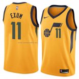 Camiseta Utah Jazz Dante Exum #11 Statement 2018 Amarillo