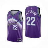 Camiseta Utah Jazz Darryn Peterson NO 22 Icon 2025-26 Violeta