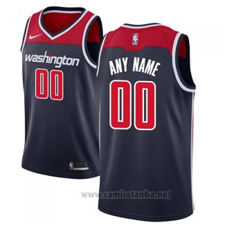 Camiseta Washington Wizards Personalizada 17-18 Azul