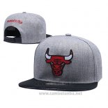 Gorra Chicago Bulls Gris Negro3