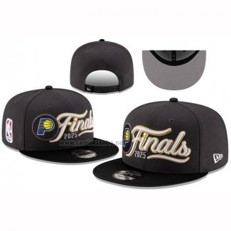 Gorra Indiana Pacers Adjustable 2025 NBA Finals Negro