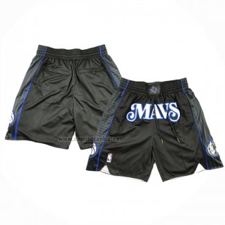 Pantalone Dallas Mavericks Ciudad Just Don 2023-24 Negro