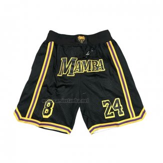 Pantalone Los Angeles Lakers Mamba Negro