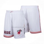 Pantalone Miami Heat Mitchell & Ness Blanco