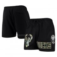 Pantalone Milwaukee Bucks Pro Standard Mesh Capsule Negro