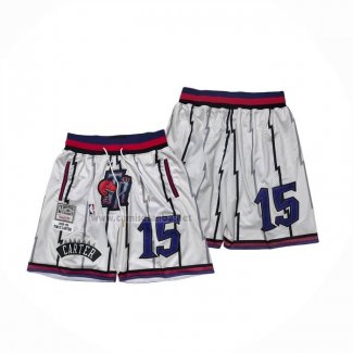Pantalone Toronto Raptors Mitchell & Ness Hardwood Classics Blanco
