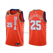 Camiseta 2020 Rising Star P. J. Washington #25 USA Rojo