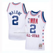 Camiseta All Star 1985 Moses Malone #2 Blanco