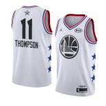 Camiseta All Star 2019 Golden State Warriors Klay Thompson #11 Blanco