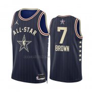 Camiseta All Star 2024 Boston Celtics Jaylen Brown NO 7 Azul