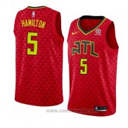 Camiseta Atlanta Hawks Daniel Hamilton #5 Statement 2018 Rojo