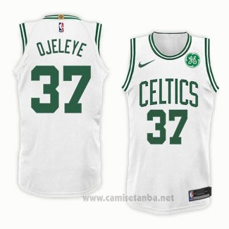 Camiseta Boston Celtics Semi Ojeleye #37 Association 2018 Blanco