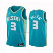 Camiseta Charlotte Hornets Terry Rozier III #3 Ciudad 2023-24 Verde