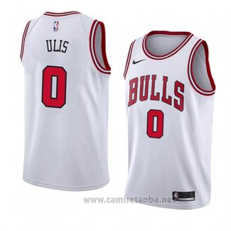 Camiseta Chicago Bulls Tyler Ulis #0 Association 2018 Blanco