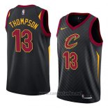 Camiseta Cleveland Cavaliers Tristan Thompson #13 Statement 2018 Negro