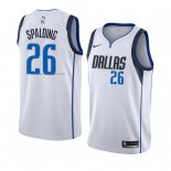 Camiseta Dallas Mavericks Ray Spalding #26 Association 2018-19 Blanco