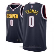 Camiseta Denver Nuggets Isaiah Thomas #0 Icon 2018-19 Azul