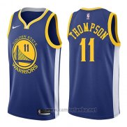 Camiseta Golden State Warriors Klay Thompson #11 Icon 2018 Azul