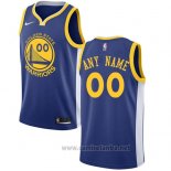 Camiseta Golden State Warriors Personalizada 17-18 Azul