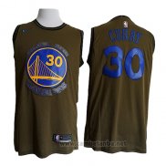 Camiseta Golden State Warriors Stephen Curry #30 Nike Verde