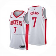 Camiseta Houston Rockets Kevin Durant NO 7 Association 2025-26 Blanco