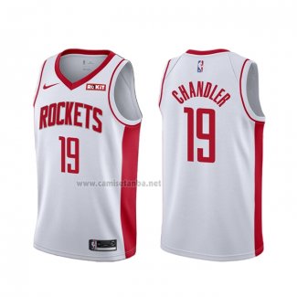 Camiseta Houston Rockets Tyson Chandler #19 Association Blanco