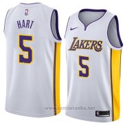 Camiseta Los Angeles Lakers Josh Hart #5 Association 2018 Blanco
