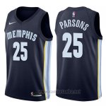 Camiseta Memphis Grizzlies Chandler Parsons #25 Icon 2017-18 Azul