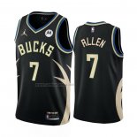 Camiseta Milwaukee Bucks Grayson Allen #7 Statement 2022-23 Negro